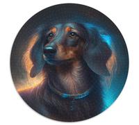 Puzzle Boss Doberman da 1000 pezzi in cartone, regalo perfetto per la festa della mamma, compleanni, Natale, 67,5x67,5 cm