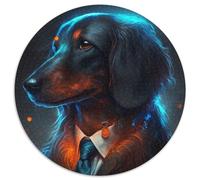 Puzzle Boss Doberman da 1000 pezzi per adulti, puzzle per adulti, attività divertenti da fare a casa, regalo di compleanno, regali da viaggio, 67,5x67,5 cm