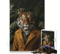 Puzzle botanico Regal Tiger da 1000 pezzi per adolescenti, gioco di intelletto, relax mentale, taglio di qualità, regalo per le vacanze (38x26cm)