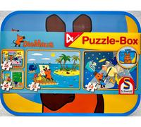 Puzzle Box La Talpa Schmidt Giochi 2x26 E 2x48 Pezzi Gioco Di Abilità 55597