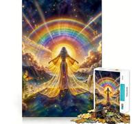 Puzzle "Braccia aperte all'abbondanza" per ragazzi, 1000 pezzi, stimola la memoria, gioco al chiuso, assemblaggio di immagini, regalo per le vacanze (50x75cm)
