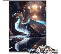 Puzzle "Brave Dragon" da 1000 pezzi per adulti, adolescenti e ragazzi, ideale come regalo di compleanno e per le feste, dimensioni 38x26cm