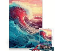 Puzzle "Breaking Into The Sunset" da 1000 pezzi per adolescenti, ideale per sviluppare le capacità di ragionamento, per momenti di relax e per un regalo speciale (50x75cm)
