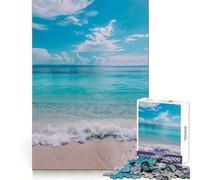 Puzzle "Brezza marina tranquilla" da 1000 pezzi per adulti, stimolante per la mente, ideale per il relax e il tempo libero, con bordi precisi Perfetto per Natale (50x75cm)