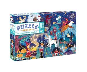 Puzzle brillant Au royaume des sorciers: 100 pièces