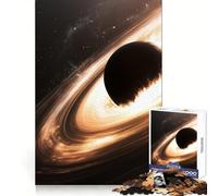 Puzzle "Buco Nero nello Spazio" da 1000 pezzi per ragazzi, ideale per stimolare la memoria, favorire il relax, ottenere bordi netti e creare un'atmosfera natalizia gioiosa (50x75cm)