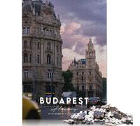 Puzzle Budapest 3 per adulti, puzzle perfetti da incastrare, puzzle fantastici per adulti, per ragazzi, 1000 pezzi (75x50 cm)