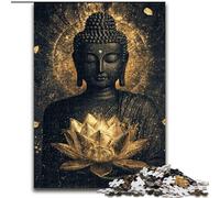 Puzzle Buddha Art per adulti, giocattoli da gioco stimolanti Ogni pezzo è unico Gioco stimolante e divertente per tutta la famiglia (50x75cm)