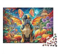 Puzzle Bulldog francese 1000 Pezzi | Difficile E SfidFormicae | Giochi Di Puzzle E Decorativo Per Casa 38x26cm/1000pcs