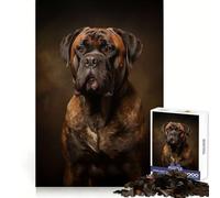 Puzzle Bullmastiff per adulti, 1000 pezzi, stimolante per lo sviluppo delle capacità cognitive, ideale per momenti di relax, con chiusura a scatto, regalo di Natale perfetto (50x75cm)