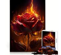 Puzzle "Burning Love V" per adulti, 1000 pezzi, per il benessere mentale, un piacevole svago, con taglio preciso e significativo (38x26cm)