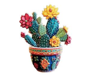 Puzzle Cactus | Gioco di Riflessione di Puzzle Vegetale in Legno | Puzzle Cactus per il Ringraziamento e le vacanze tra gli amici | Idea Regalo Originale Gioco Di Pazienza per