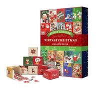 Puzzle Calendario dell'Avvento di Natale - Puzzle di Natale quotidiano Avvento, Puzzle di vacanza 2024 | Puzzle di vacanza a lunga durata 1000 pezzi Calendario dell'Avvento conto alla rovescia di