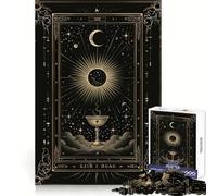 Puzzle Calice Eclissi 1000 pezzi per adulti, stimola la memoria, favorisce la calma e il relax, ideale come regalo speciale (38x26cm)