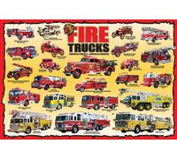 Puzzle Camion dei Pompieri 100 Pezzi