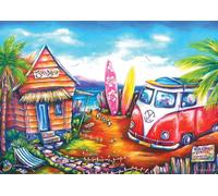Puzzle Campeggio dei surfisti 260 pezzi ART PUZZLE