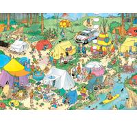 Puzzle Campeggio nella foresta - Jan van Haasteren 1000 pezzi