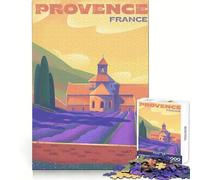 Puzzle "Campi di lavanda della Provenza" per ragazzi,1000 pezzi per un esercizio mentale,divertimento rilassante,taglio preciso,regalo di Natale unico (50x75cm)