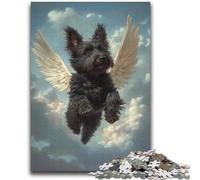 Puzzle "Cane con le ali" da 2000 pezzi per adulti e ragazzi, gioco stimolante e gioco per famiglie, ideale come regalo per tutta la famiglia (70X100cm)