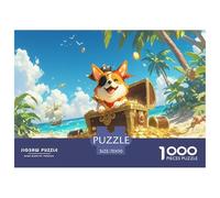 Puzzle Cani 1000 Pezzi, Design Moderno E Spiritoso - Parte Della Serie Puzzle Animali 1000 Pezzi, Massima Soddisfazione Nell’Assemblaggio 70x50cm/1000pcs