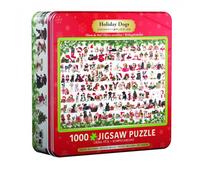 Puzzle - Cani Natalizi - Scatola Di Puzzle - 1000 Pezzi