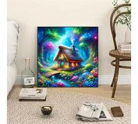 Puzzle Capanna nella giungla, puzzle 150 pezzi per Adulti e Ragazzi 26x26inch, Intrattenimento Creativo, Sfide Divertenti, Bellissimi Regali per Gli Amanti dei Puzzles, puzzles Decorazione per Casa