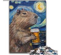 Puzzle Capibara "Notturno Cielo" da 2000 pezzi per adolescenti, adatto a persone dai 14 anni in su, idee regalo per la decorazione della casa (70x100cm)