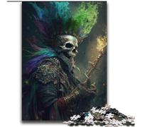 Puzzle Capitano Scheletro da 2000 pezzi per adulti e ragazzi, attività divertenti per la famiglia a casa, regalo di compleanno, regali da viaggio (70x100cm)