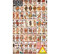 Piatnik - Puzzle Carte da gioco - 1000 Pezzi