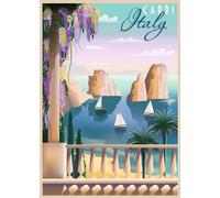 Puzzle cartolina da Capri 1000 pezzi Ravensburger