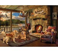 Puzzle Casa sul Lago 1000 pezzi