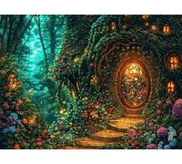 Puzzle Casa sull'albero paesaggio - Puzzle 5000 Pezzi per Adulti - Puzzles Giochi Rilassamento - Bene Confezionamento in Scatola - Stampa ad Alta Definizione - Puzzles Legno Impegnativi s7h-263