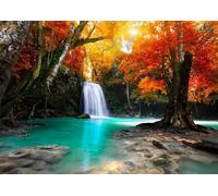 Puzzle Cascata nella Foresta Profonda 1500 Pezzi