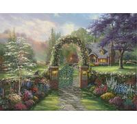 Puzzle casetta con colibrì 1000 pezzi