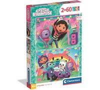 Puzzle Casetta magica di Gabby: Gioisci con noi 2x60 pezzi
