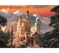 Puzzle Castello Neuschwanstein Invernale 3000 Pezzi Trefl