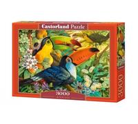Puzzle Castorland tucani colorati 3000 pezzi