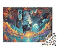 Puzzle Cat Hanging Upside Down from Tree Jigsaw Puzzles 1000 Pezzi Pet - Familiare Gioco, Aziendale Festa, Amici E Amore Per Regalo 70x50cm/1000pcs