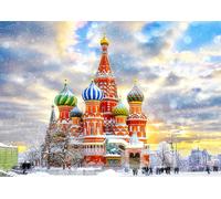 Puzzle Cattedrale di San Basilio, Mosca 1000 pezzi