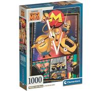 Clementoni Puzzle Despicable Me 4-1000 Pezzi - Puzzle Adulti, Poster Incluso, Puzzle Film, Divertimento Per Adulti, Made In Italy, 39798