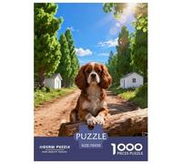 Puzzle Cavalier King Charles Spaniel 1000 Pezzi Per Adulti E Ragazzi, Puzzle Con Woods, Divertimento in Famiglia, Regalo Per Adulti E Ragazzi 70x50cm/1000pcs
