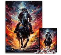 Puzzle Cavaliere sul Pianeta 1000 Pezzi per Adulti Puzzle per Adulti Ideale per Divertimento in Famiglia Relax e Regali per le Feste 1000 PZ (38x26cm)