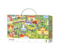 Puzzle Cerca-oggetti - città, 80 pezzi
