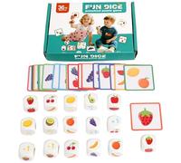 Puzzle Cervello Per Bambini,Set di Gioco Interattivo Educativo | Gioco Di Puzzle Di Frutta Abbinato,Per Lo Sviluppo Di Abilità Viaggio Sviluppo Domestico Gioco Insegnamento Scuola Bambini Ragazza