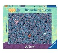 Ravensburger - Puzzle 1000 Pezzi Disney Stitch Challenge, Adulti 70x50cm