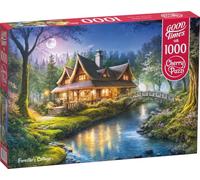 Puzzle CHERRY PAZZI La capanna del boscaiolo - 1000 pezzi