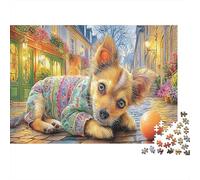 Puzzle Chihuahua 1000 Pezzi | Difficile E SfidFormicae | Giochi Di Puzzle E Decorativo Per Casa 70x50cm/1000pcs