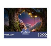 Puzzle Chinese Shar-Pei 1000 Pezzi Per Adulti, Allenamento Per La Mente,gioco Rilassante Puzzles Con Ancient Tree, Regalo Originale 38x26cm/1000pcs