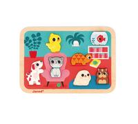 Puzzle Chunky Janod Animali Domestici 7 pezzi
