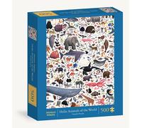 Puzzle Ciao animali del mondo di Chronicle Books 500 pezzi